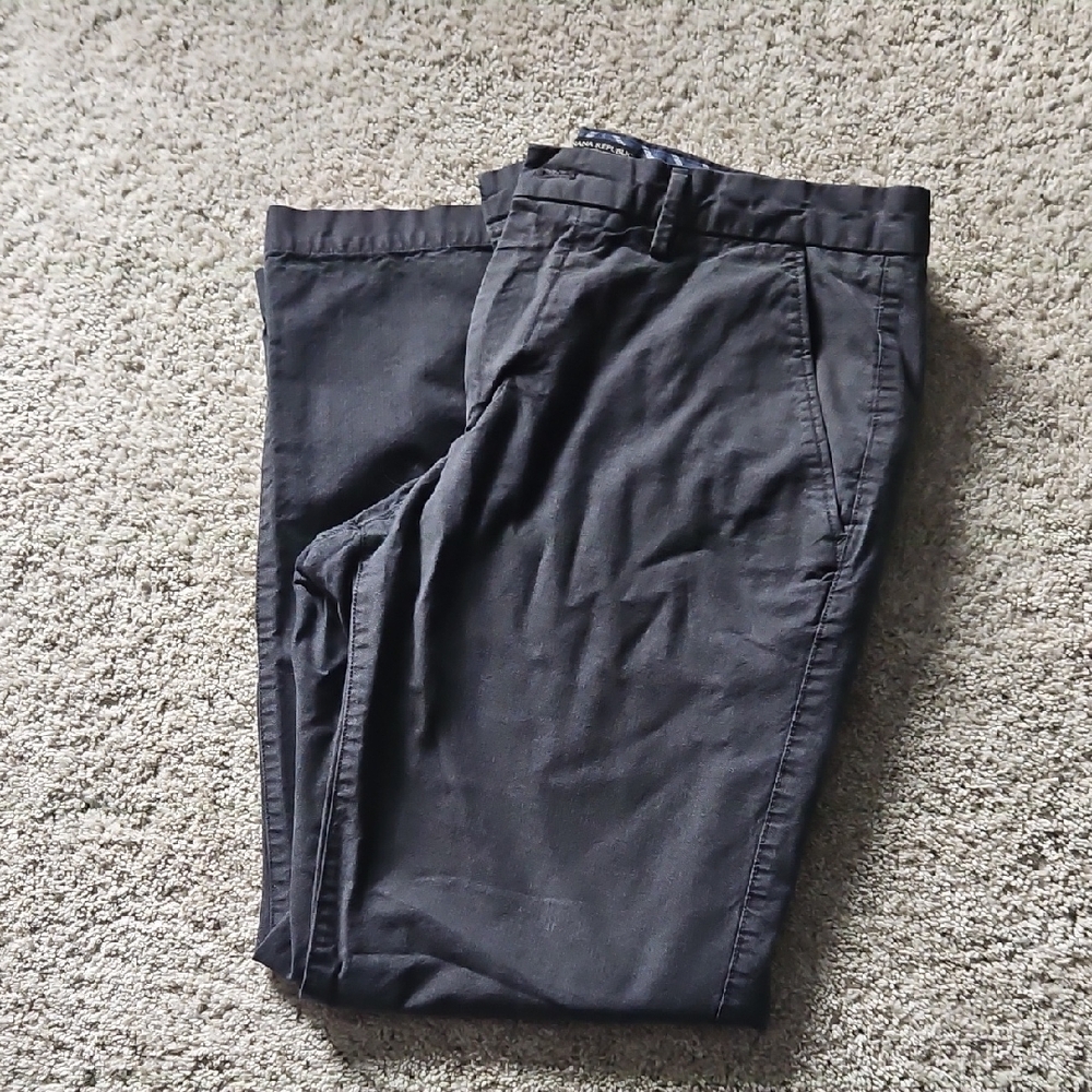 Men's Dark Grey Chinos
